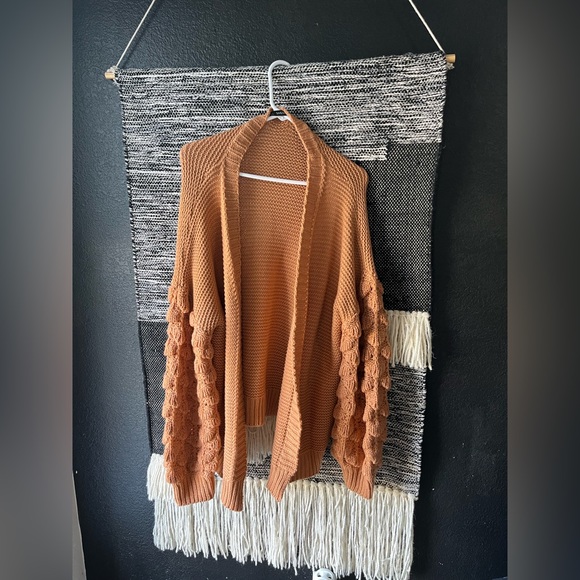 SHEIN salmon color cardigan size 2x - Picture 2 of 4